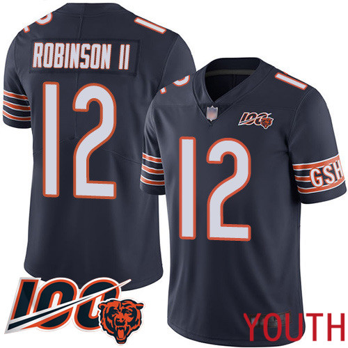 Chicago Bears Limited Navy Blue Youth Allen Robinson Home Jersey NFL Football 12 100th Season